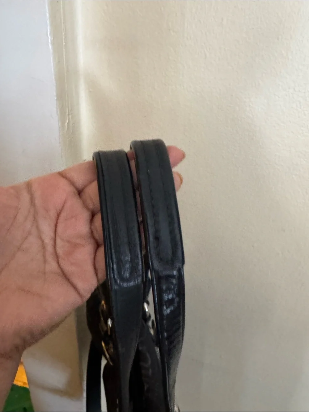 Coach Black Jacquard Signature Shoulder Bag with Top Handles